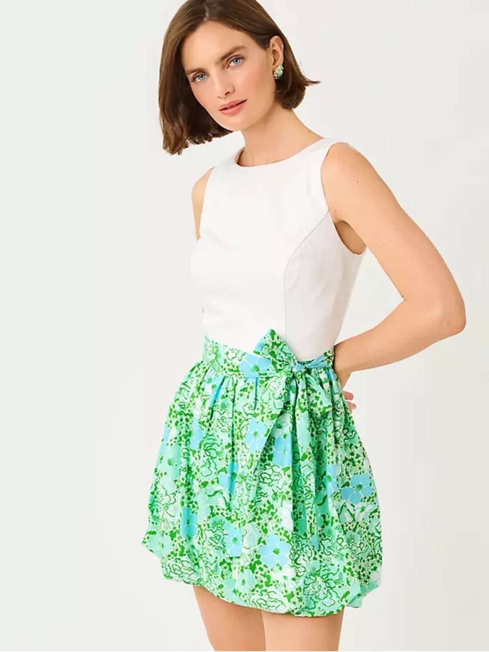 NWT Lilly Pulitzer Rosemary Bubble Skirted Romper